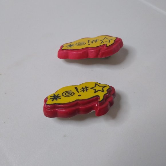 Set Of 2 Expletives Pins - Picture 6 of 10